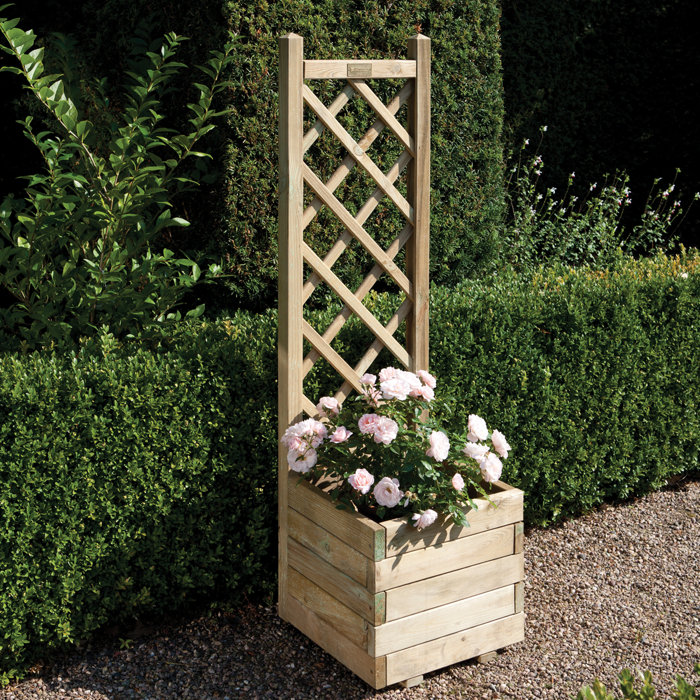 rowlinson wooden planter